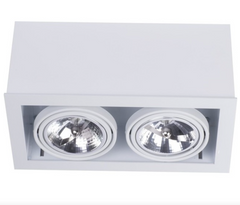 Точечный светильник Nowodvorski 6456 Box White-White