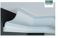 Карниз полиуретановый гладкий Gaudi Decor P 2024