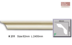 Карниз гладкий поліуретановий Harmony K 211