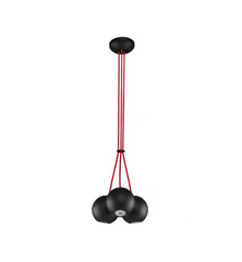 Люстра Nowodvorski 6147 Bubble Black-Red