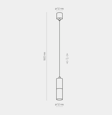Підвісний світильник TK Lighting 4366 Elit Black