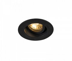 Точечный светильник Zuma Line 92700 Chuck Dl Round Black