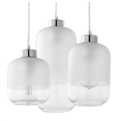 Підвісний світильник TK Lighting 3357 Marco Silver