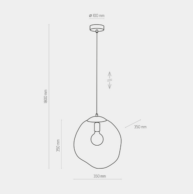 Підвісний світильник TK Lighting 4261 Sol
